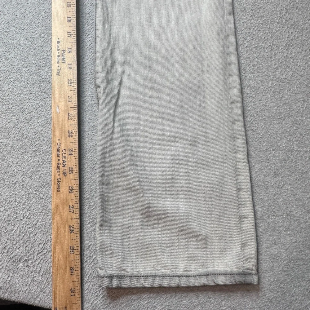 American Rag Jeans Mens 36x32 (38x31) Gray Straight Leg Cotton Denim Pants‎